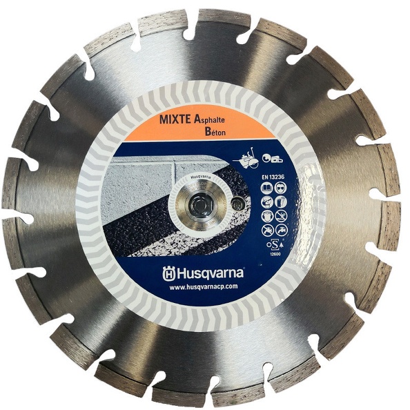 HUSQVARNA MIXTE AB  - Disque diamant matériaux mixtes - Alésage 20/25.4
