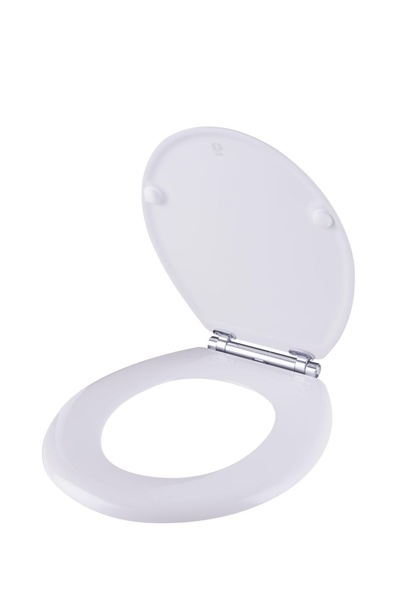 Abattant bois EUROPE double Blanc à descente assistée Easy-Clip