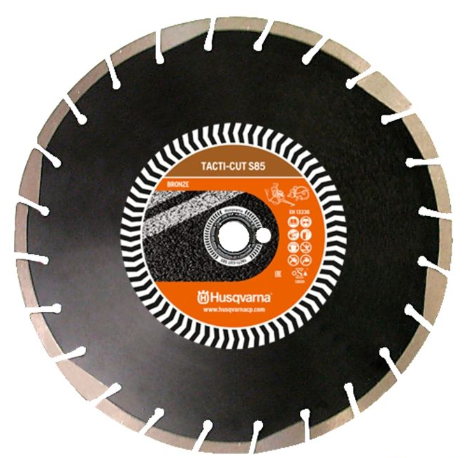 DISQUE DIAMANT  350MM   TACTI-CUT S85   ASPHALTE  EX MT85+