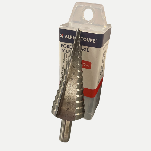 Foret étagé tôle HSS PG7/29  3.5-40mm SPECIAL PRESSE ETOUPE